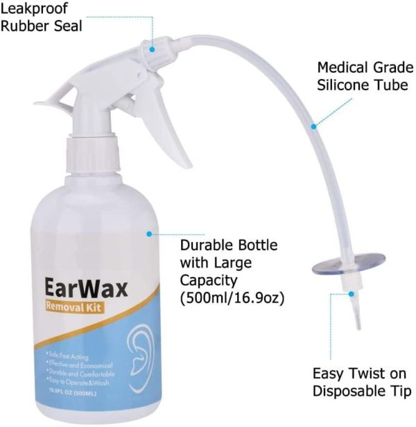 ear washer spray bottle